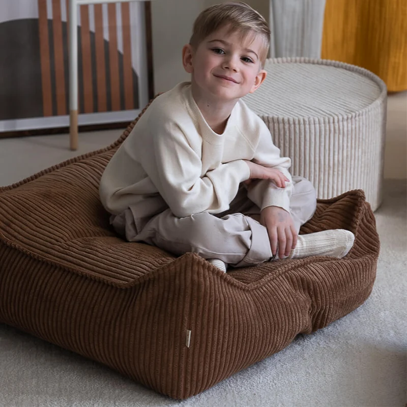 Wigiwama Quadratischer Ottoman Toffee