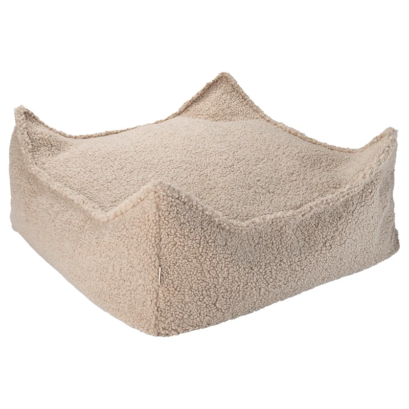 Wigiwama Quadratischer Ottoman Biscuit