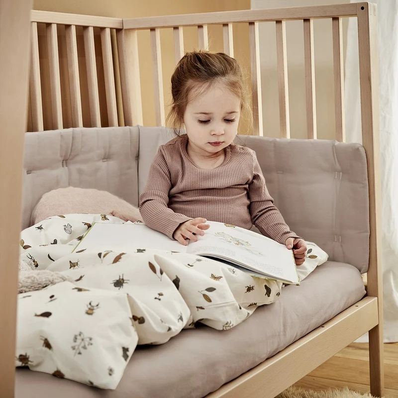 Leander Nestchen Bio-Baumwolle Cappuccino
