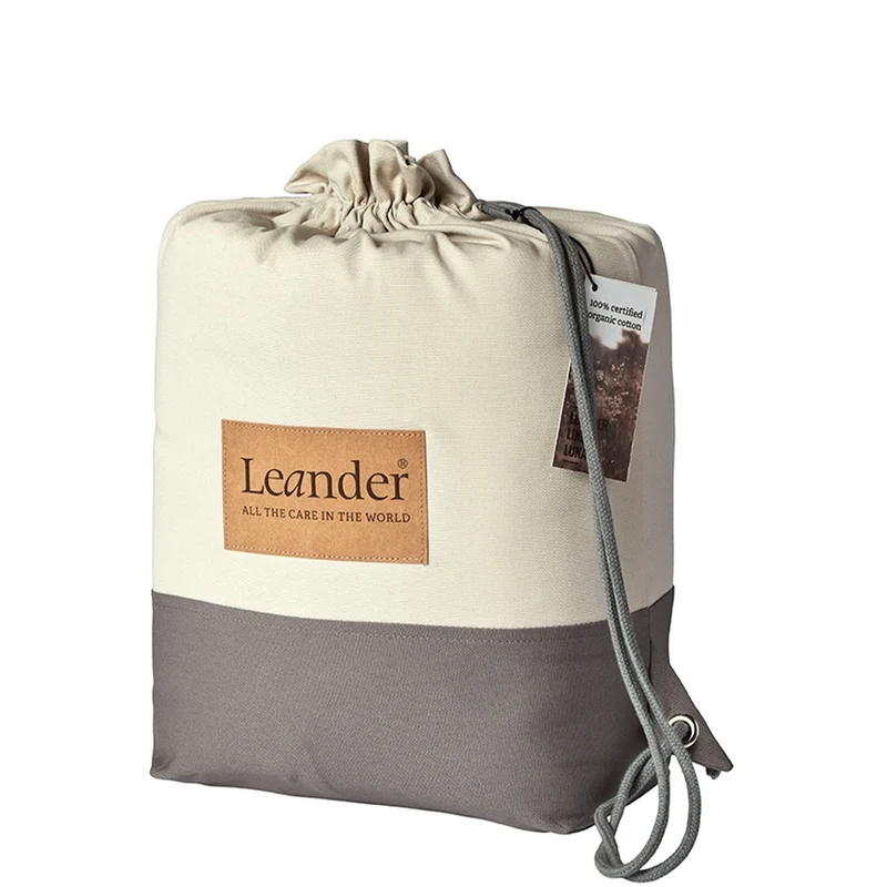 Leander Nestchen Bio-Baumwolle Cappuccino