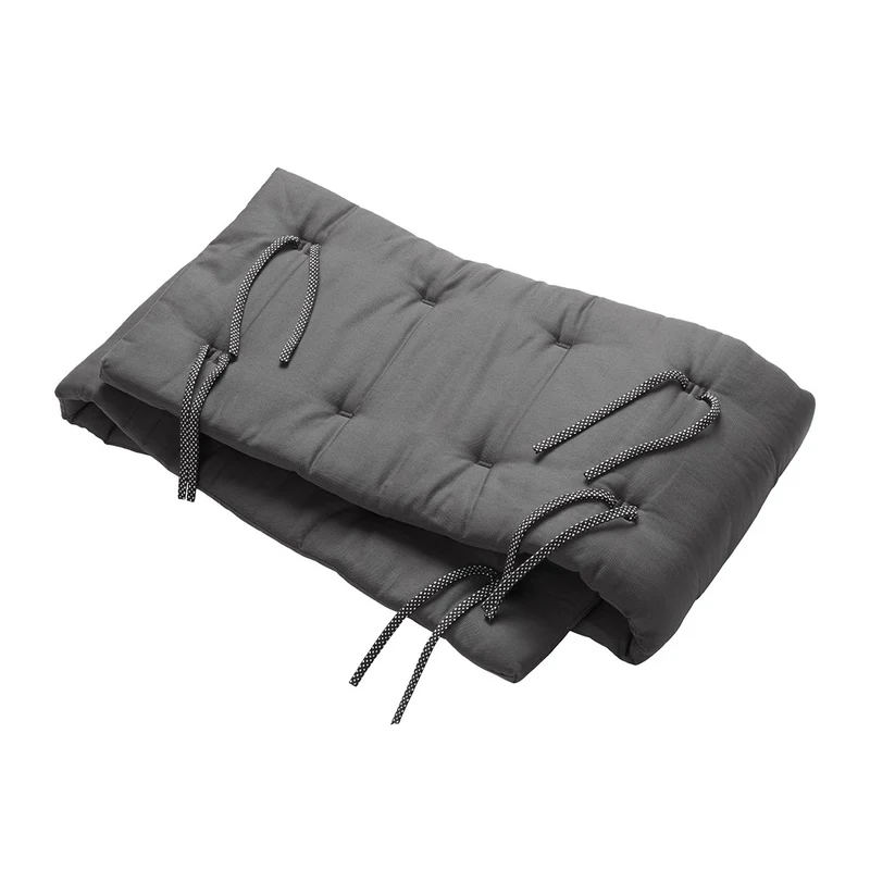 Leander Nestchen Bio-Baumwolle Cool Grey