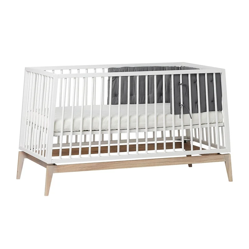 Leander Nestchen Bio-Baumwolle Cool Grey