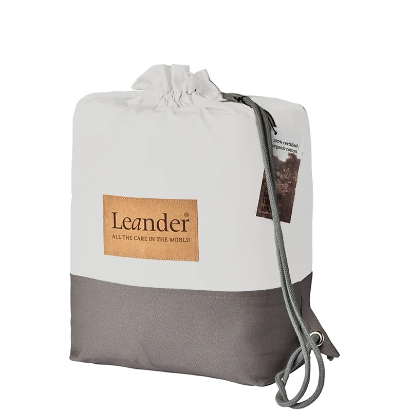 Leander Nestchen Bio-Baumwolle Snow