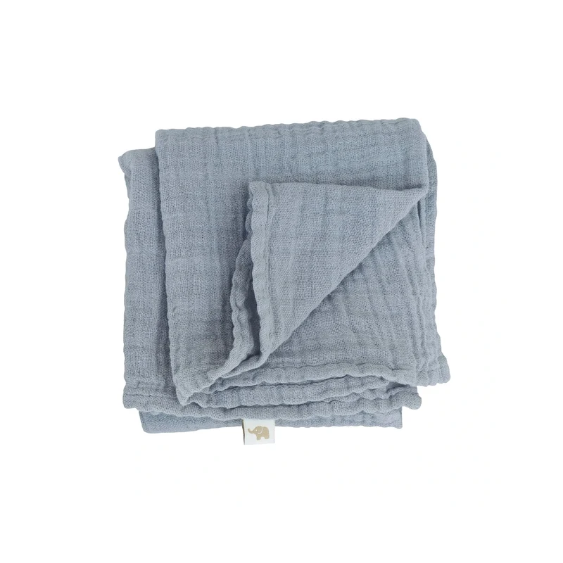 Petit Stellou Mulltuch Nooshi Cuddle Elephant