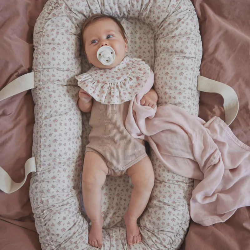 Tragbares Babynest “Autumn Rose”