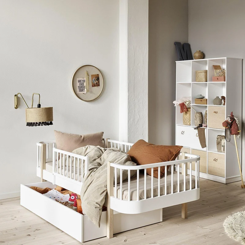 Oliver Furniture Original Rausfallschutz Wood 77 x 42 cm Weiss