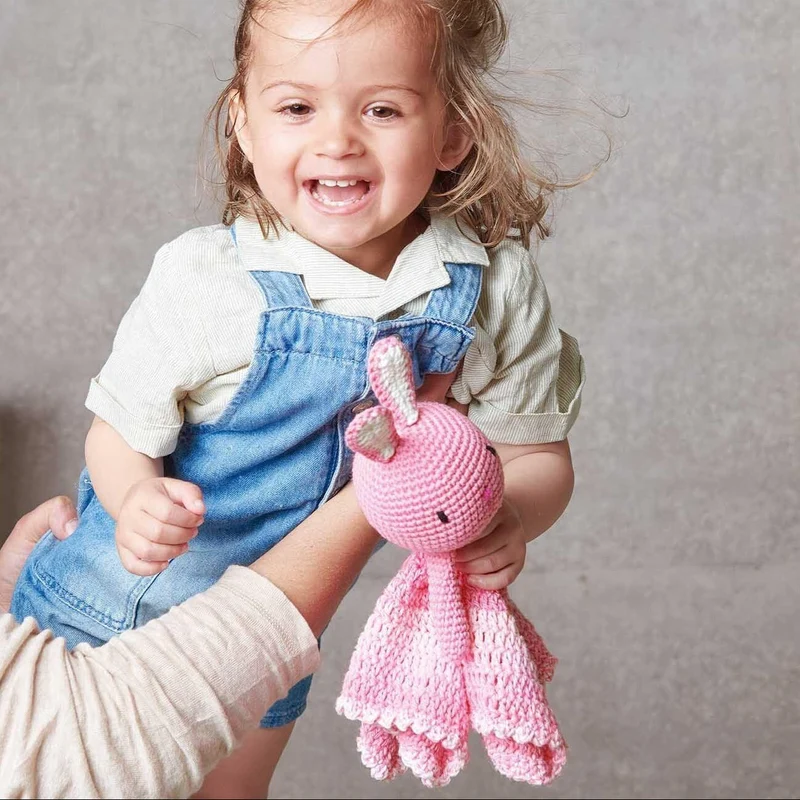 Häkelset Ricorumi Baby Blankies Hase 8-teilig