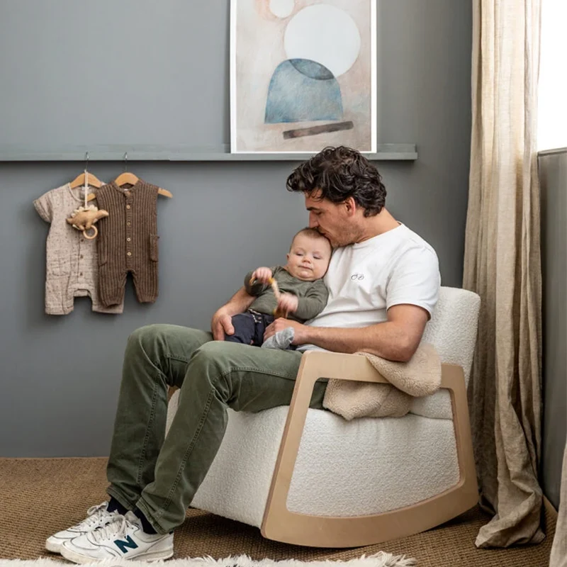 Rafa Kids Schaukelsessel White