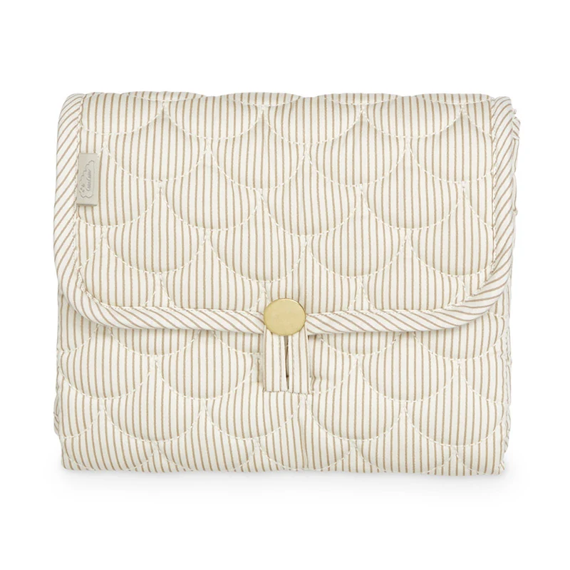 Cam Cam Copenhagen Wickelunterlage Classic Stripes Camel