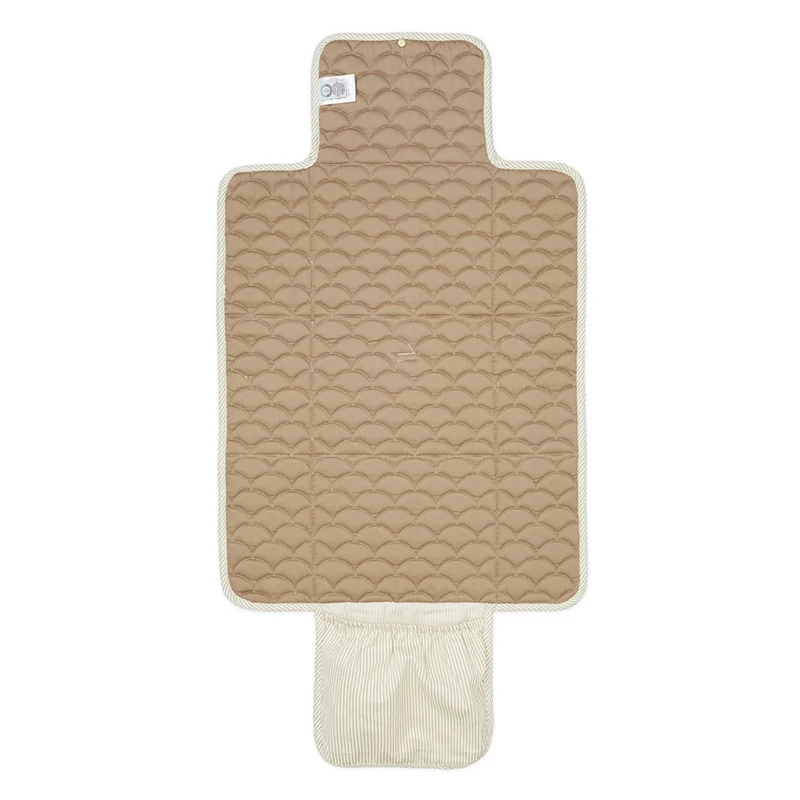 Cam Cam Copenhagen Wickelunterlage Classic Stripes Camel