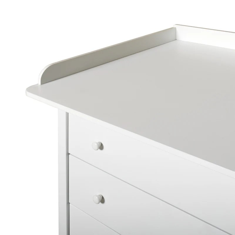 Oliver Furniture Seaside Wickelkommode mit 4 Schubladen Weiss