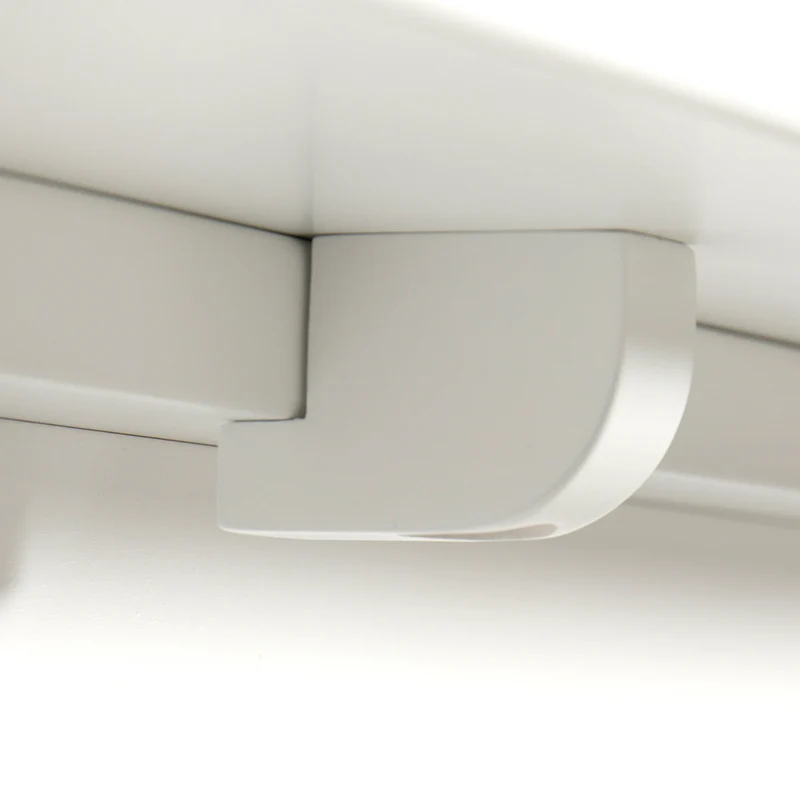 Oliver Furniture Wood Wickelkommode 4 Schubladen mit Wickelplatte Weiss/Eiche