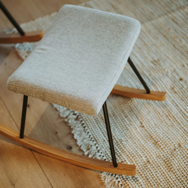 Quax Hocker De Luxe Sand Grey