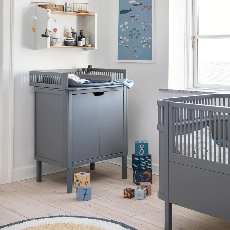 Sebra Wickelkommode Classic Grey