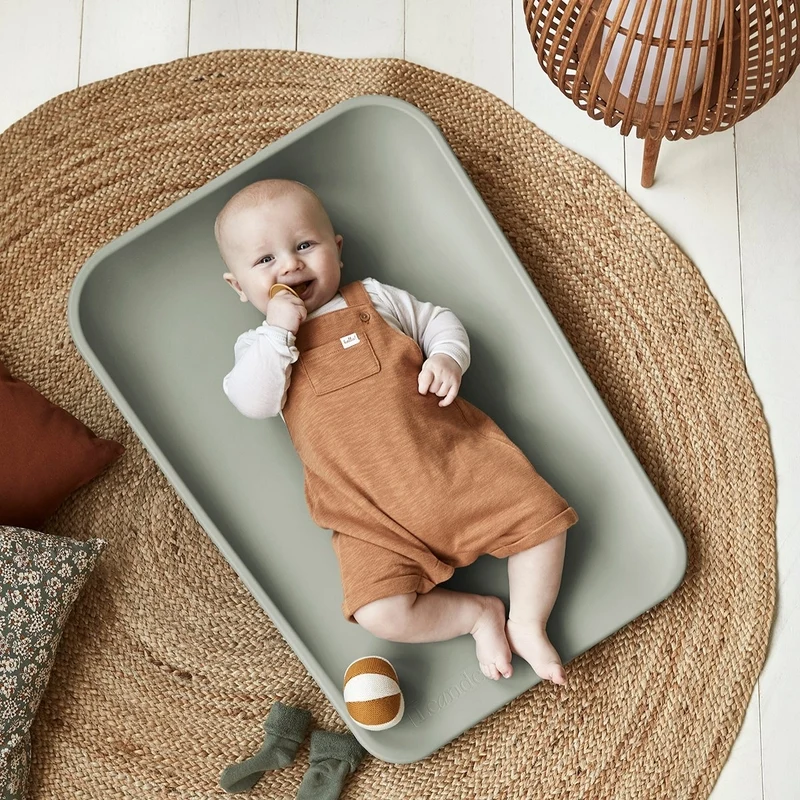 Leander Matty Wickelkissen Sage Green