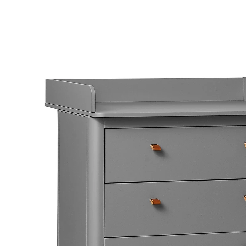 Leander Classic Wickelaufsatz Grau