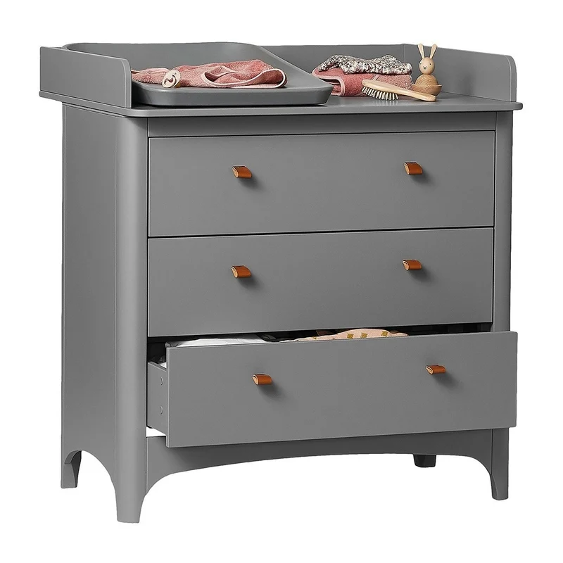 Leander Classic Wickelaufsatz Grau
