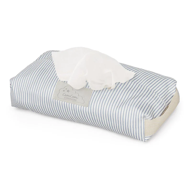 Cam Cam Copenhagen Feuchttücher-Cover Classic Stripes Blue