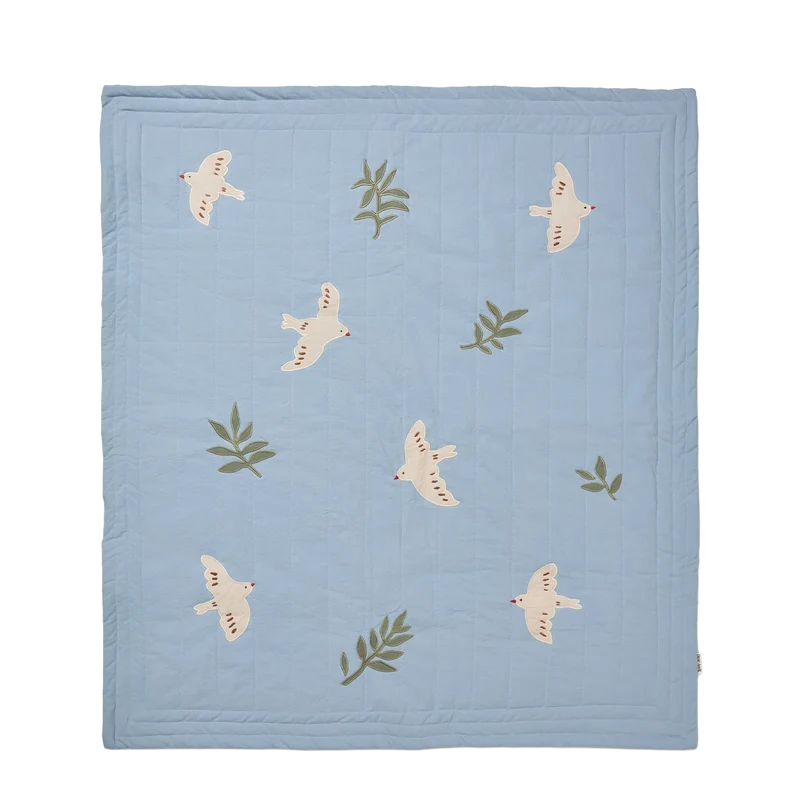 dear april Cassia Decke, Sky Blue