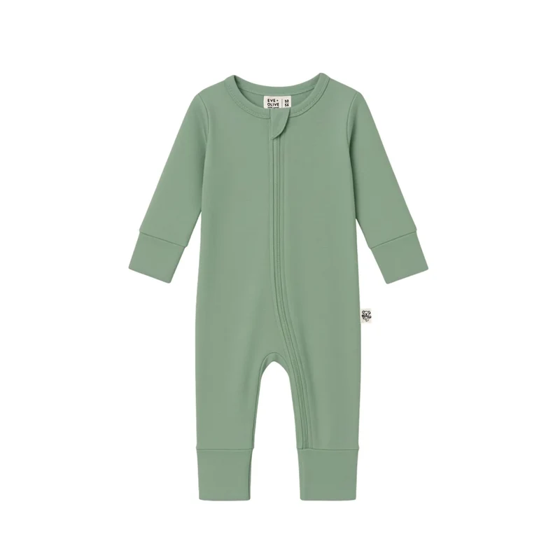 Eve & Olive BABY SCHLAFANZUG Eucalyptus