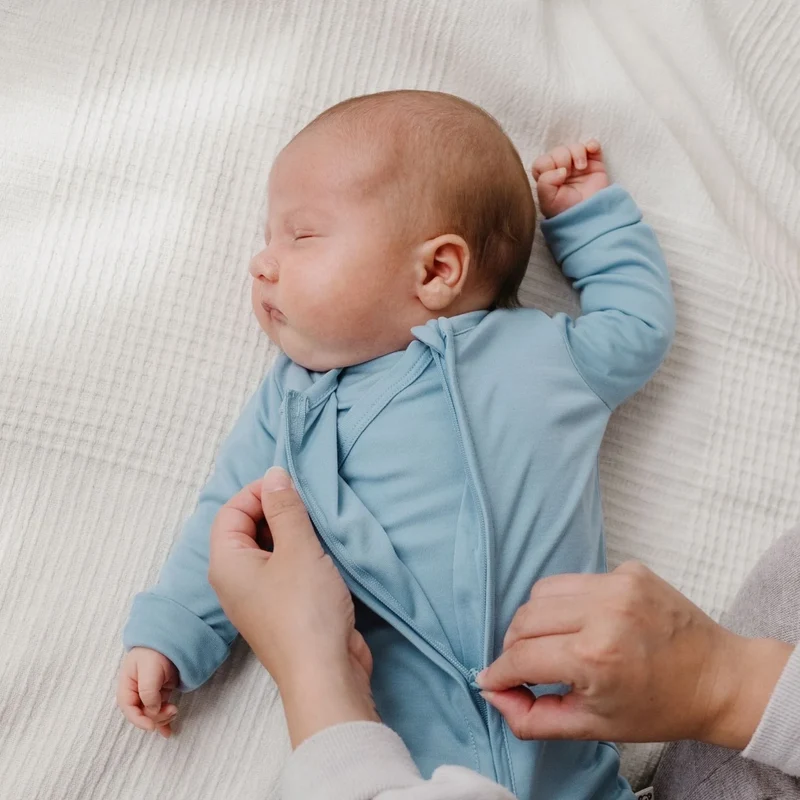 Eve & Olive BABY SCHLAFANZUG Gentle Blue