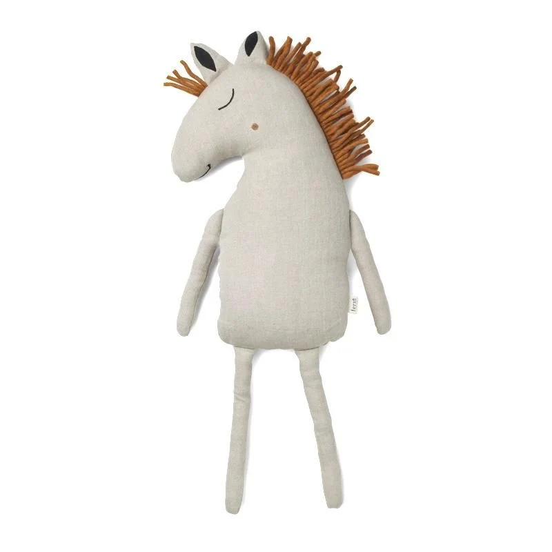 Ferm Living Safari Kissen Pferd Natural