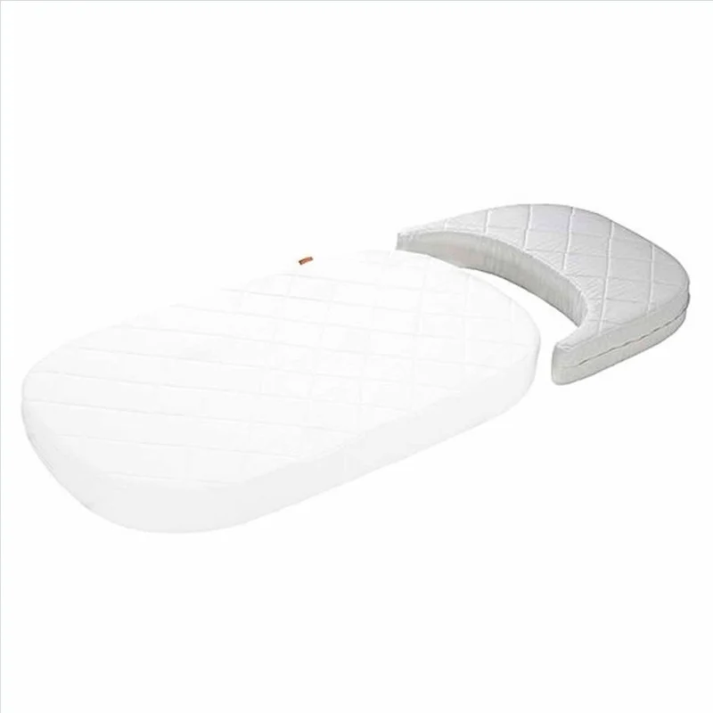 Leander Classic Matratzenverlängerung für Babymatratze Comfort 7+/Premium 7+ 30 x 66 cm Weiss