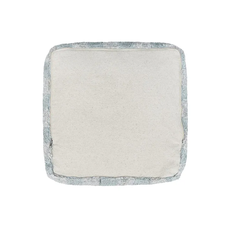 Sitzkissen für Kinder “Vichy Blue Sage”