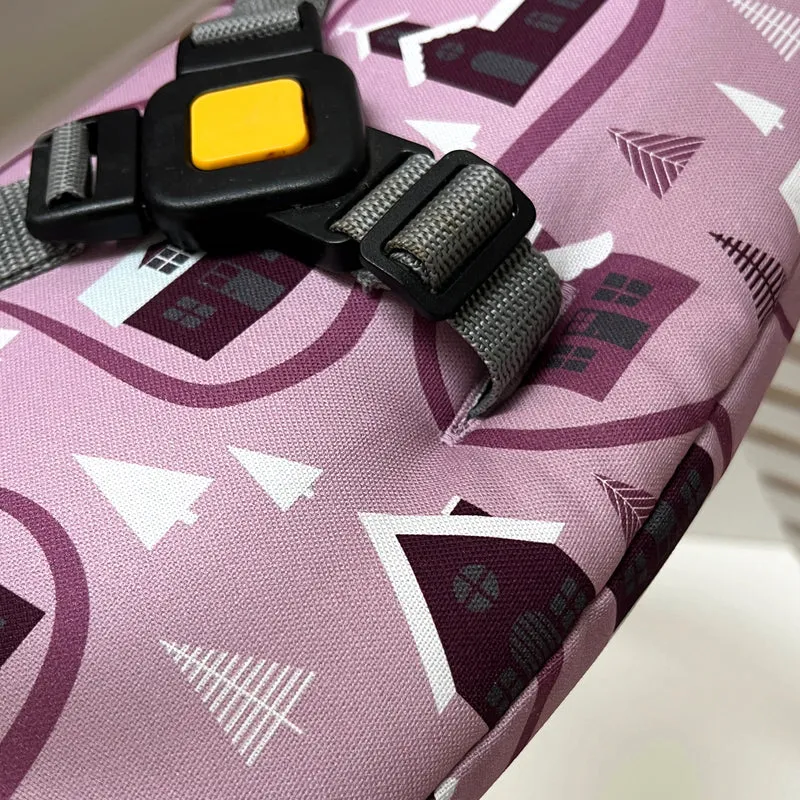 Timba Sitzkissen Set für Bebeconfort Hochstuhl Rosa Weihnachten
