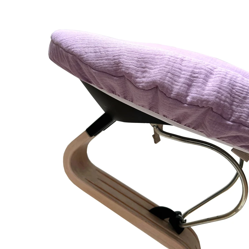 Bezug Nomi Babyschale von Stokke - Musselin Lila Flieder