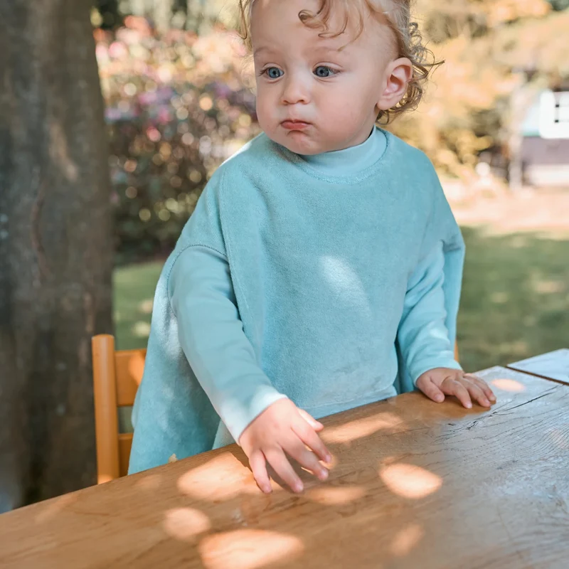 LITTLE CASIMIR “Boo“ Lätzchen – MATCHA MILK