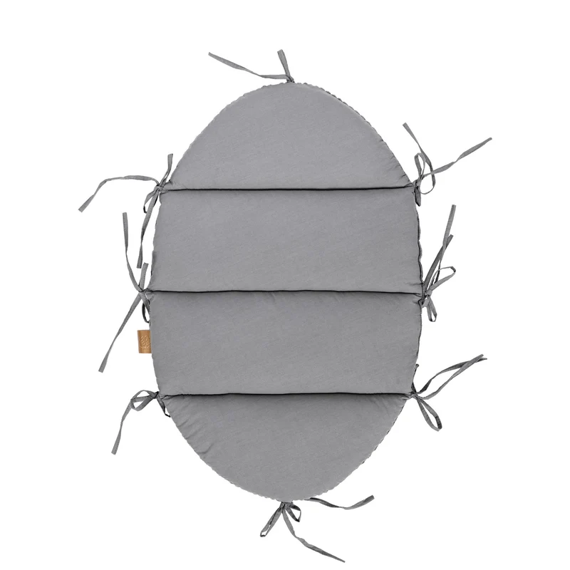 Baby Nest with Crib Braided Bumper | Aesthetic