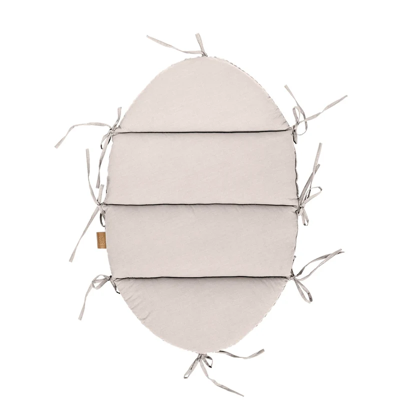 Baby Nest with Crib Braided Bumper | Aesthetic