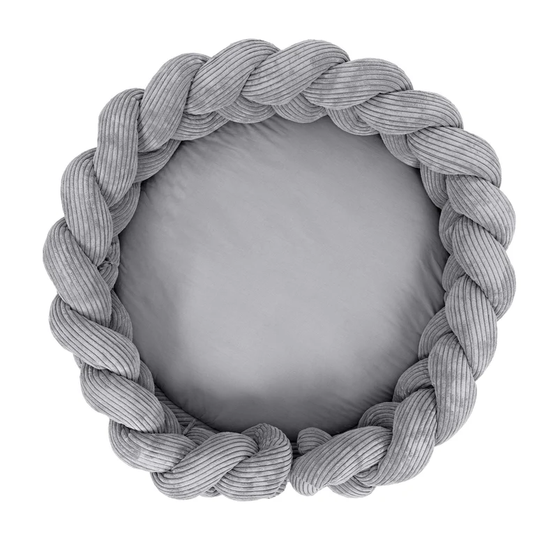 Baby Nest with Play Mat & Crib Bumper Braid - Aesthetic