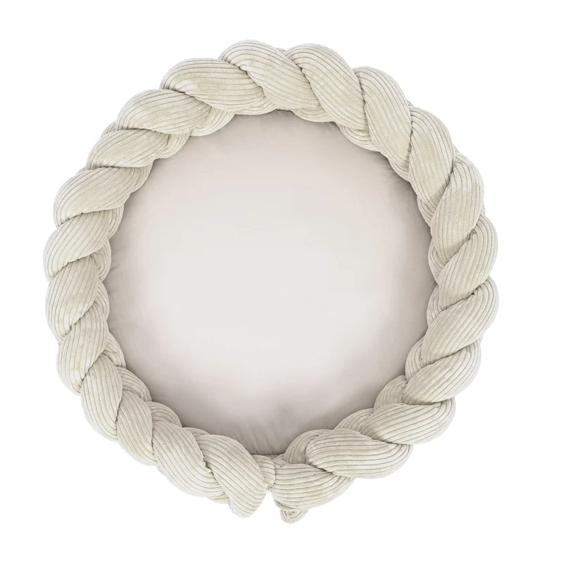 Baby Nest with Play Mat & Crib Bumper Braid - Aesthetic