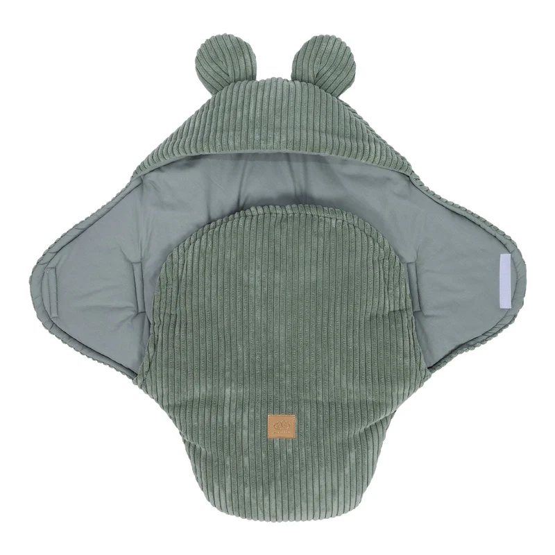 Baby Swaddle with Bear Ears | Aesthetic
