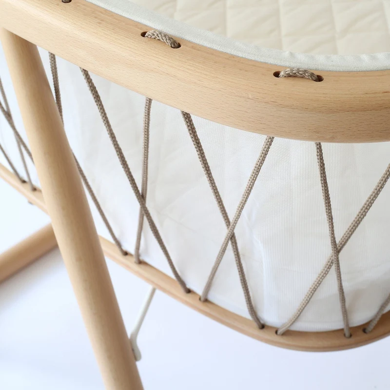 Charlie Crane Babywiege Kumi Mesh/Hazelnut