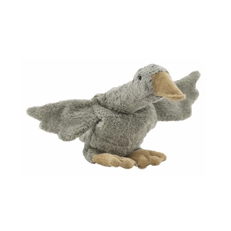 Senger Naturwelt Kuscheltier/Wärmekissen Gans Klein Grau