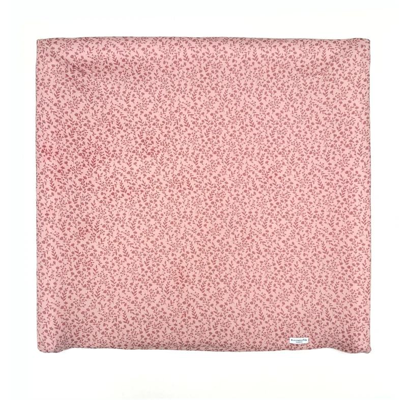 Musselin Bezug für Wickelauflage / Wickelunterlage Vädra von IKEA Blush Blume div. Größen