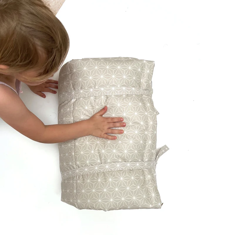 Picknickdecke Baby wattiert – Krabbeldecke wasserabweisend, OEKO-TEX®