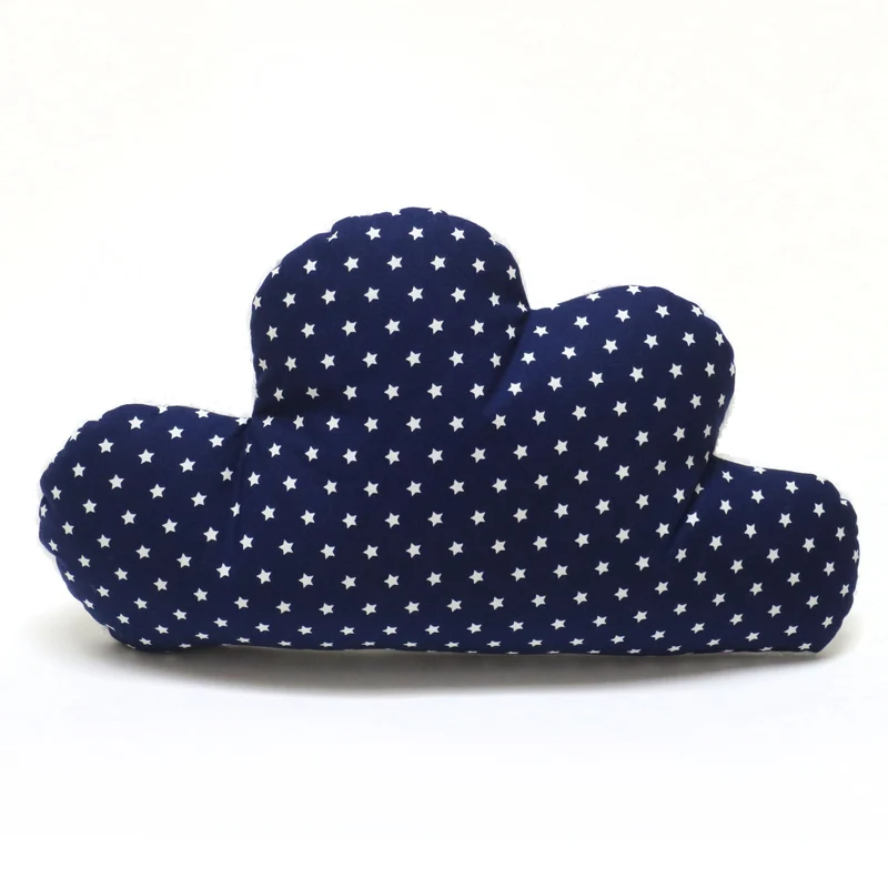 Schmuserwolke Wolken-Kissen - Blau Stern