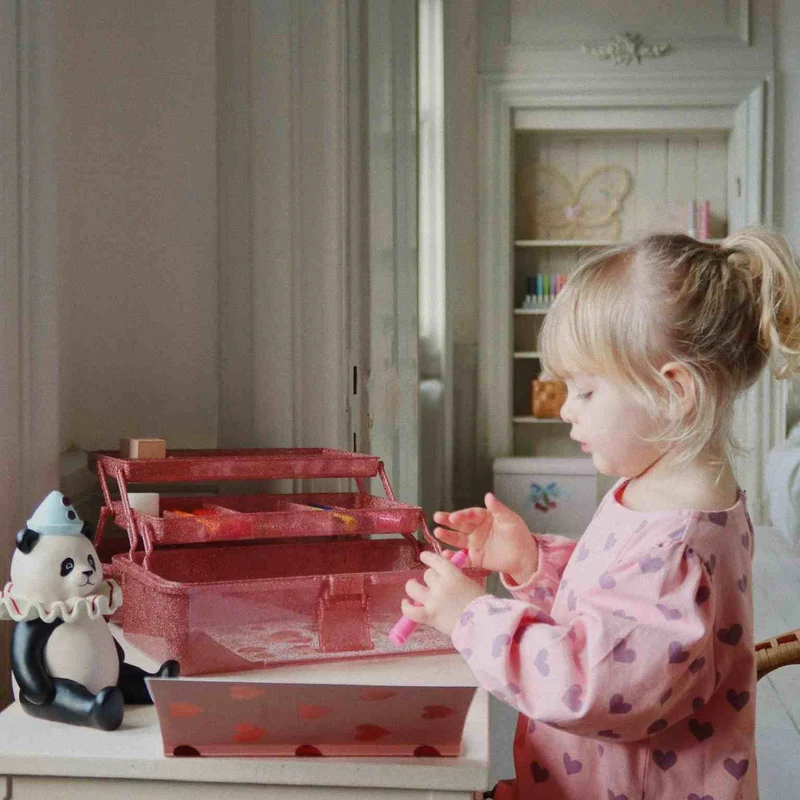 Konges Slojd Kreativ Box glitter rose