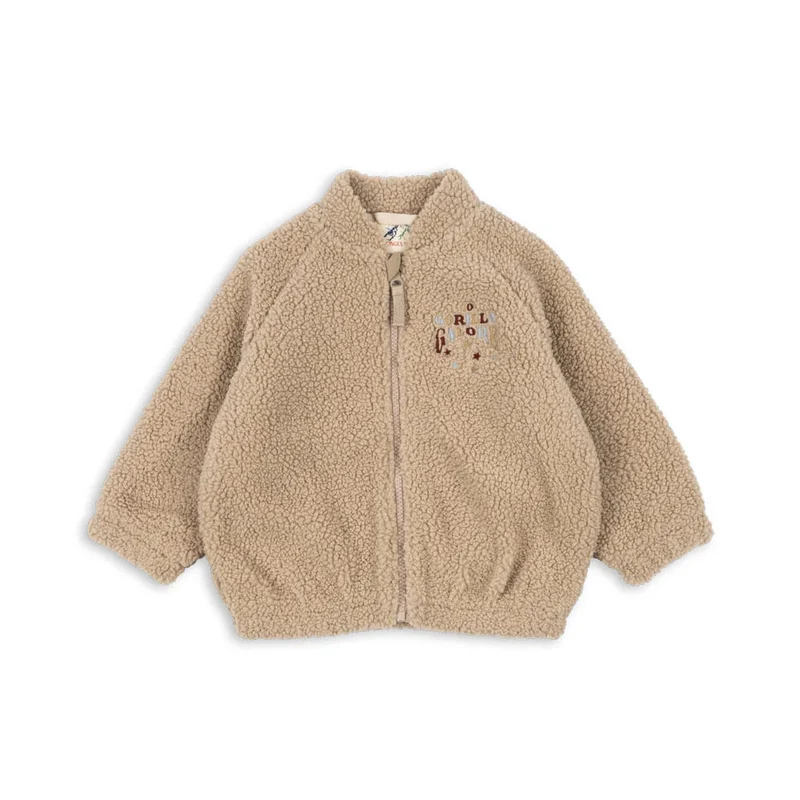 Konges Slojd Jazz Teddy Jacke oxford tan