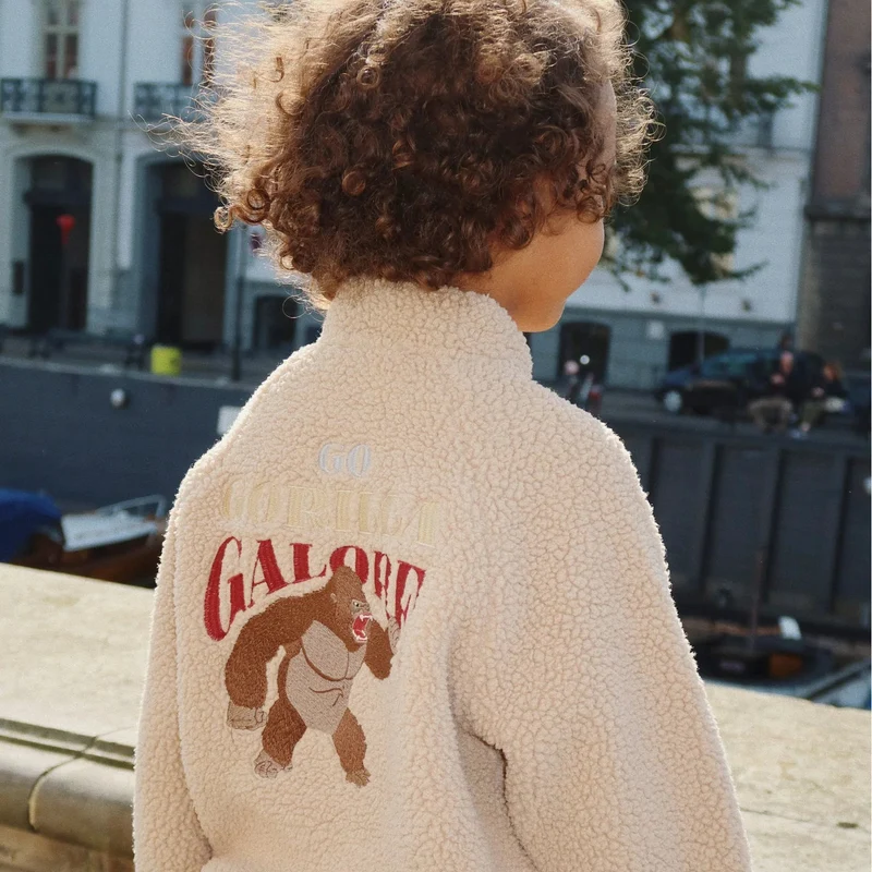 Konges Slojd Jazz Teddy Jacke oxford tan