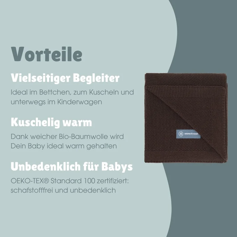 Strickdecke | Essential Chocolate