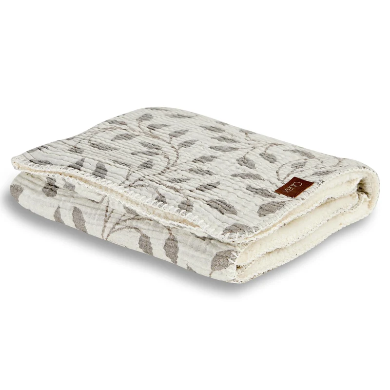 Quax Teddy Babydecke - Natural Collection - Leaf