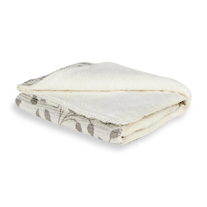 Quax Teddy Babydecke - Natural Collection - Leaf