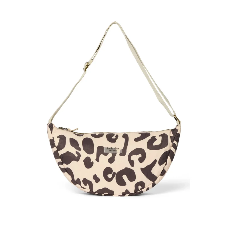 studio noos Umhängetasche Beige Leoparden