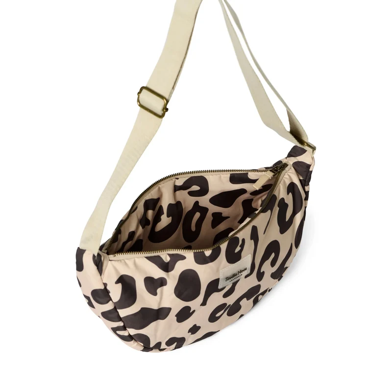 studio noos Umhängetasche Beige Leoparden