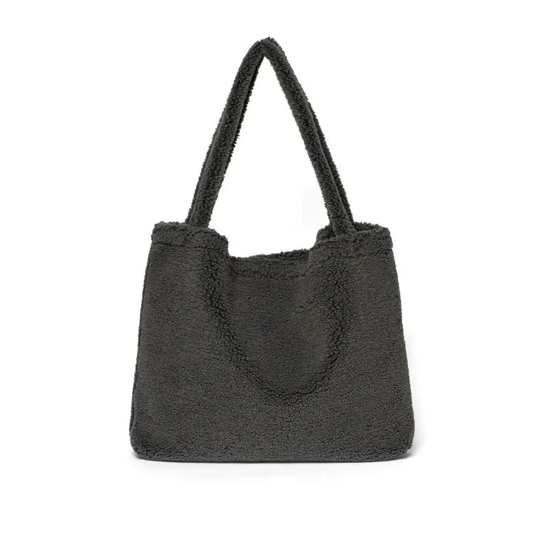 studio noos Teddy Mom-Bag dunkelgrau